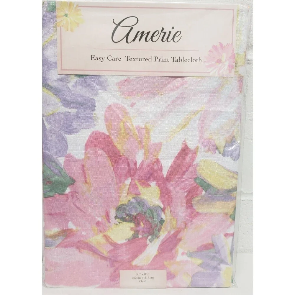 1 Fabric Printed Tablecloth,60
